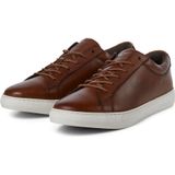 Jack & Jones JFWGALAXY leren sneakers voor heren, cognac, 40 EU, cognac, 40 EU