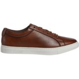 Jack & Jones JFWGALAXY leren sneakers voor heren, cognac, 40 EU, cognac, 40 EU