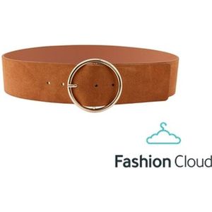 Pieces PCvinnie suede waist belt cognac COGNAC 70