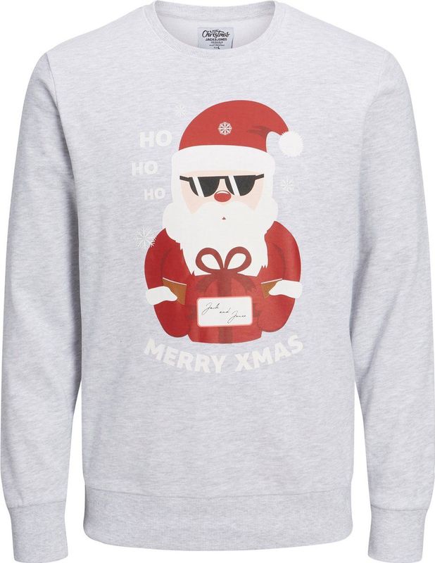 Jack&jones Jortoon Sweat Crew Neck Xmas Heren Trui