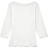 Vero Moda T-shirt Vmpanda Modal 3 4 Top Jrs Noos 10274133 Bright White Dames