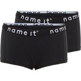 Name it - Hipsters - Zwart - 95% Organisch Katoen - 2-Pak