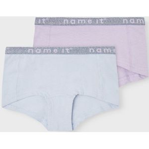 Name it - Hipsters - Zwart - 95% Organisch Katoen - 2-Pak