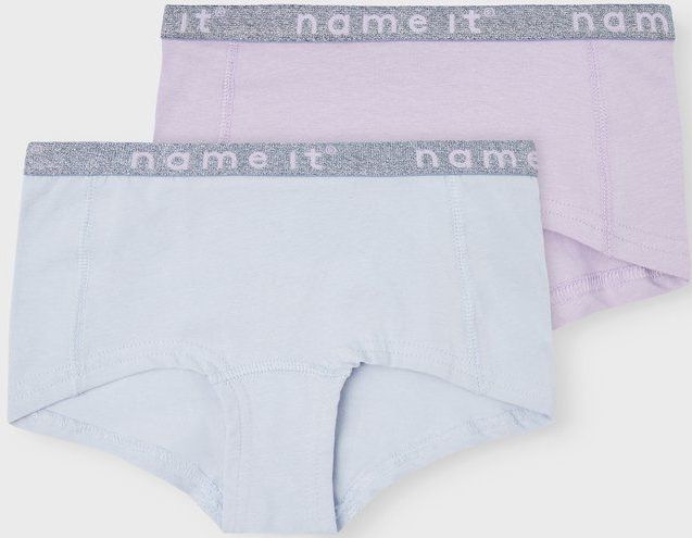 Name it - Hipsters - Zwart - 95% Organisch Katoen - 2-Pak