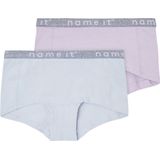 Name it - 2-pak Hipster - Zwart - Organic Katoen