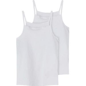 NAME IT KIDS Hemd NKFSTRAP - set van 2 Wit