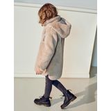 Sasha Sherpa Hooded Jas Meisjes - Maat 140