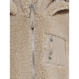 Sasha Sherpa Hooded Jas Meisjes - Maat 140