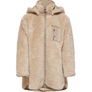 Sasha Sherpa Hooded Jas Meisjes - Maat 140