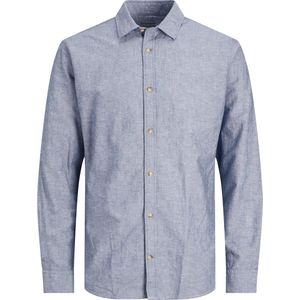 Jack Jones Jjesummer Shirt l s S23 Sn Heren Overhemd