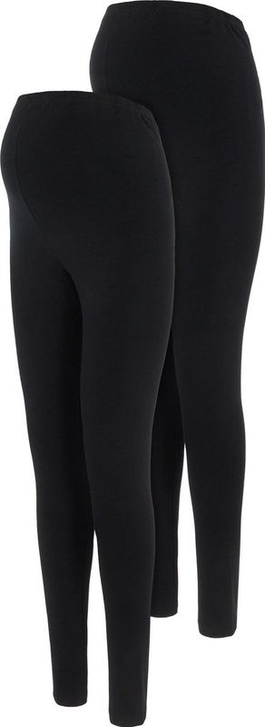 Mamalicious Umstandsleggings Umstands Leggings im 2-er Pack MLEMMA (2-tlg) MLEMMA LONG LEGGING 2-P A. E. NOOS