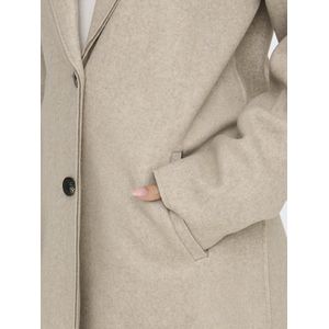 Only - Onlcarrie OTW Noos Bonded Coat - Damesmantel - Humus - Melange