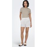 ONLY - ONLTHYRA LIFE SHORTS NOOS WVN - Dames - Bermuda Shorts - Kleur - Materiaal