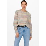 Only Trui Onlcarma Pullover Cc Knt 15259443 Pumice Stone Dames
