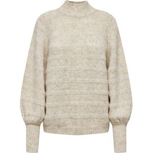 Trui - Hoge Hals - Structuurbreisel - Casual - Gerecycled Polyester