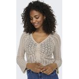 Pullover - Gebreid - O-hals - Lange Mouwen - Regular Fit