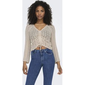 Pullover - Gebreid - O-hals - Lange Mouwen - Regular Fit