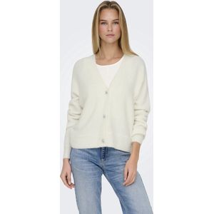 Only Vest Onlella Piumo Ls Cardigan Cc Knt 15259564 Cloud Dancer Dames