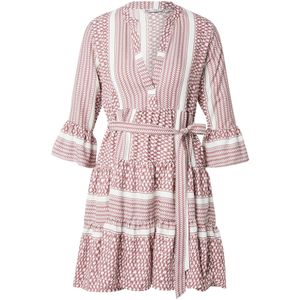 Onlathena - Korte Jurk - V-Hals - 3/4 Mouwen - Regular Fit