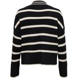 Onlibi - Gebreide Pullover - Hoge Hals - Lange Mouwen - Contrasterende Mouwen