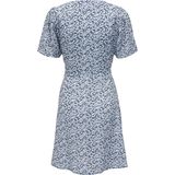ONLY - ONLEVIDA S/S Jurk - Provinciaal Blauw - Materiaal: Woven