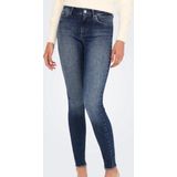 Only Onlblush Mid Sk Ank Raw Dnm Rea194 Noos Dames Jeans