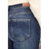 Only - Onlblush Life Midsk Ankraw Jeans - Blue Denim - Katoen