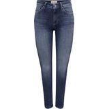 Only - Onlblush Life Midsk Ankraw Jeans - Blue Denim - Katoen