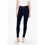 Only Jeans Onliconic Hw Sk Long Ank Dnm Noos 15247810 Dark Blue Denim Dames