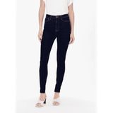 Only Jeans Onliconic Hw Sk Long Ank Dnm Noos 15247810 Dark Blue Denim Dames