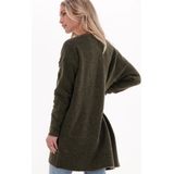 Selected Femme Lulu New Ls Knit Long Cardigan B Truien & vesten - Groen