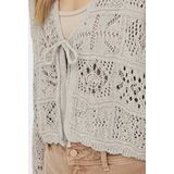 Only - Vest - Pumice Stone - 50% Gerecycled Katoen 50% Polyester