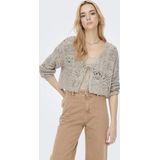 Only - Vest - Pumice Stone - 50% Gerecycled Katoen 50% Polyester