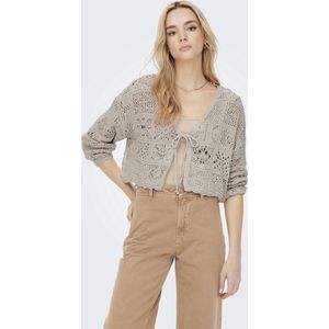 Only - Vest - Pumice Stone - 50% Gerecycled Katoen 50% Polyester