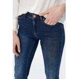 Only - Tai021 Flared Jeans - Dark Blue - Denim - Regular Waist