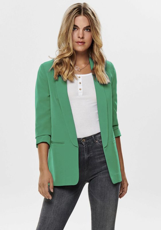 ONLY Onlelly 3/4 Life Blazer Tlr Noos Blazer dames, eenvoudig groen, 36