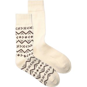 JACK & JONES Sokken JACPATTERN - set van 2 Ecru