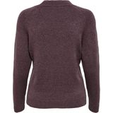 Pullover - Rose Brown - W. Melange - Ronde Hals - Lange Mouwen