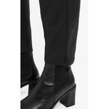 OBJECT Coated Loose Fit Broek OBJBELLE Zwart