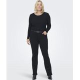 ONLY CARMAKOMA Schlagjeans CARSally (1-tlg) Plain/ohne Details