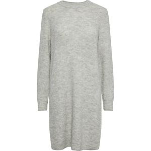 Gebreide Jurk - Ellen - Gerecycled Materiaal - Ronde Hals - Knielengte - Lange Mouw