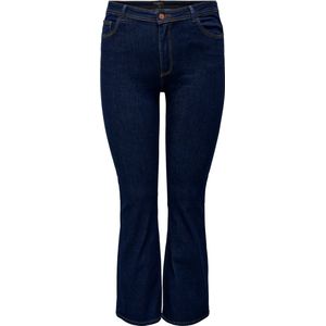ONLY CARMAKOMA - Flared Fit Jeans - Blauw - Denim - High Waist