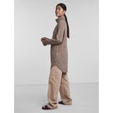 Trui - Ellen - Gerecycled Materiaal - Kort - Col - Lange Mouwen - Mélange