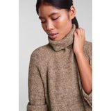 Trui - Ellen - Gerecycled Materiaal - Kort - Col - Lange Mouwen - Mélange