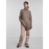 Trui - Ellen - Gerecycled Materiaal - Kort - Col - Lange Mouwen - Mélange