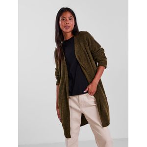 Pieces Pcellen Ls Long Knit Cardigan Noos Bc Dames Vest
