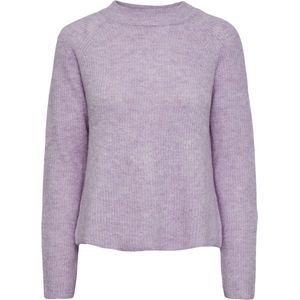 Pullover - Gebreid - O-hals - Lange Mouwen - Normale Lengte
