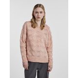 Pieces - Bibbi - Gebreide Trui - Groen - Zacht Handgevoel