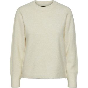 PIECES - PCJANITA LS O-NECK KNIT NOOS BC - Gebreide Pullover - Dames