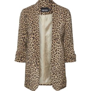 pieces Blusenblazer PCBOSELLA 3/4 PRINTED BLAZER NOOS mit 3/4 Ärmel